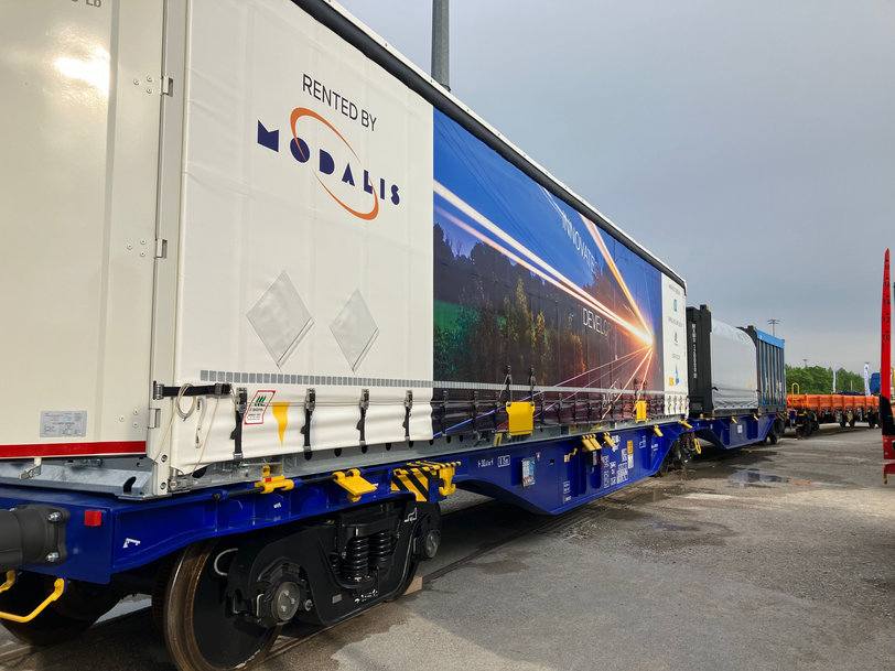 MODALIS lance le wagon de transport intermodal le plus rapide du marché européen
